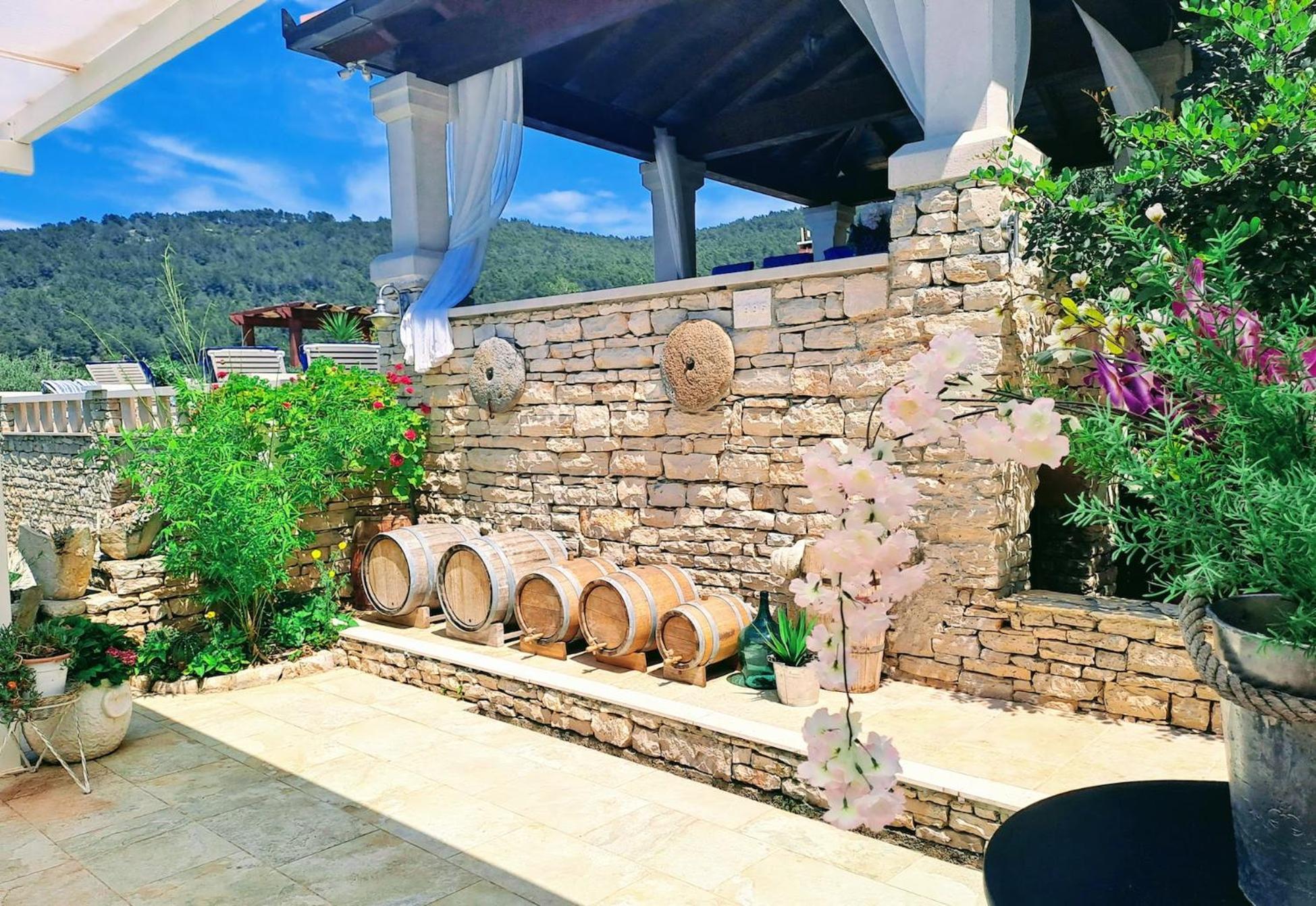 Villa Stone House Poplat Vela Luka Eksteriør bilde