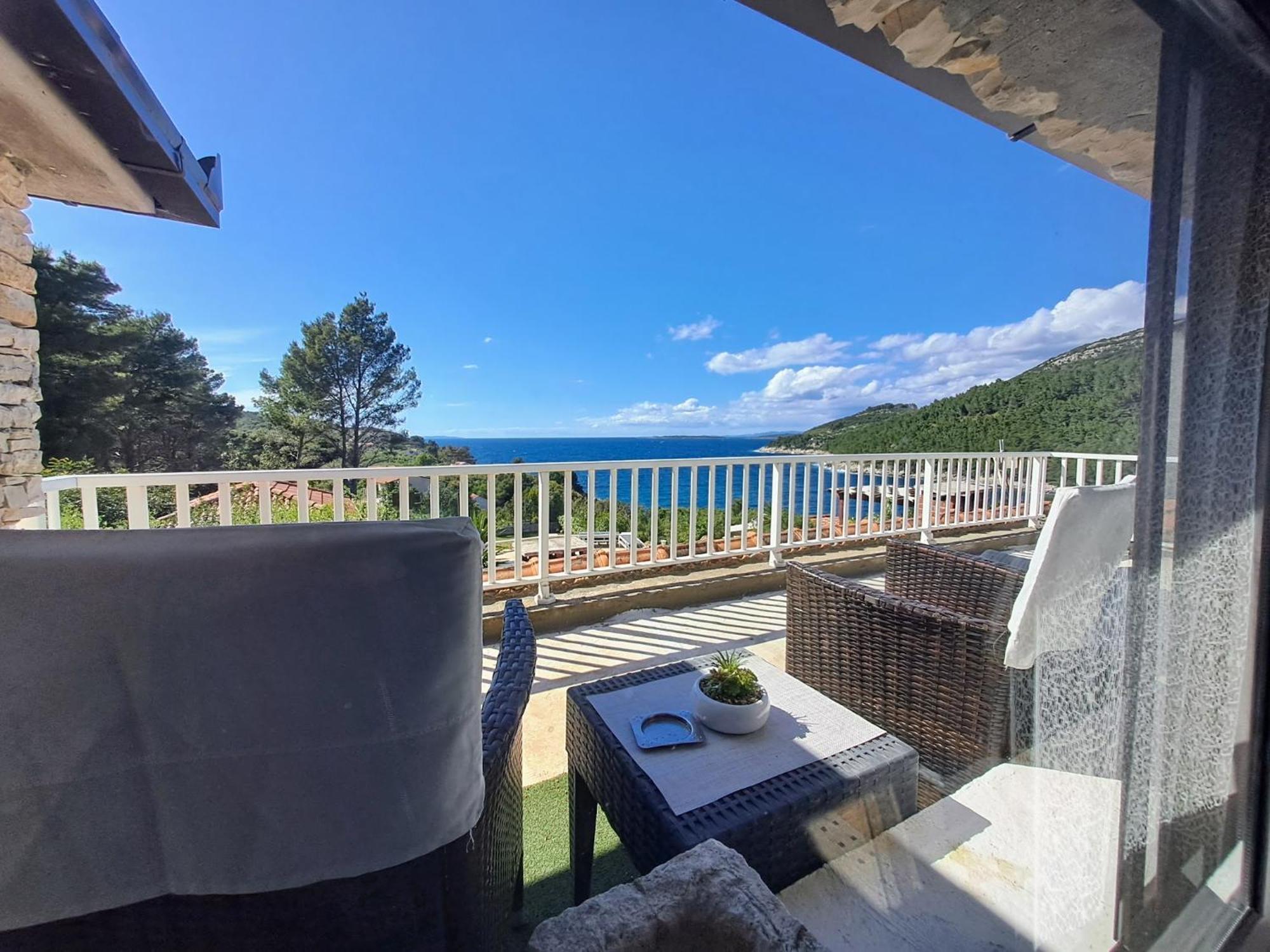 Villa Stone House Poplat Vela Luka Eksteriør bilde