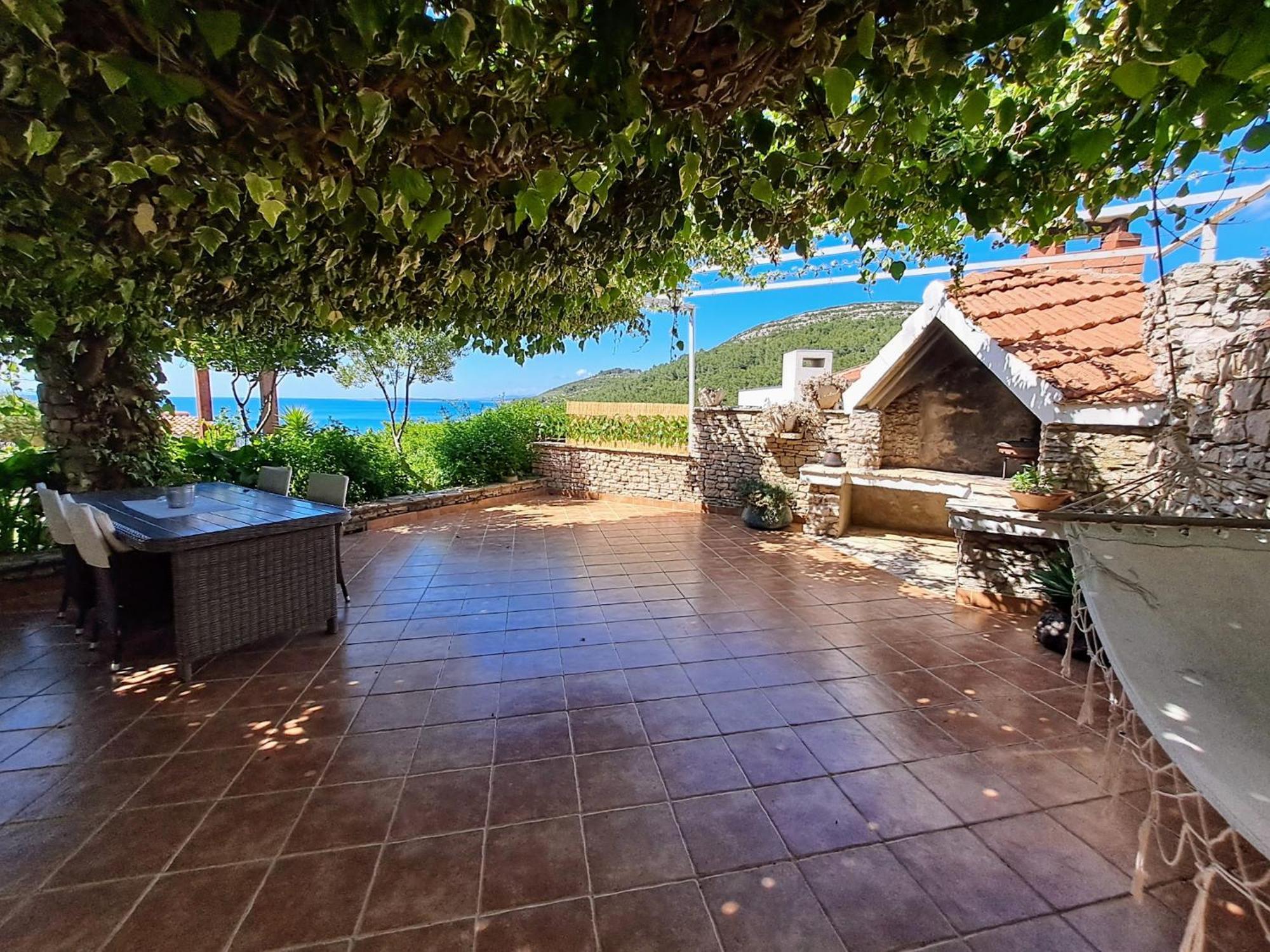 Villa Stone House Poplat Vela Luka Eksteriør bilde
