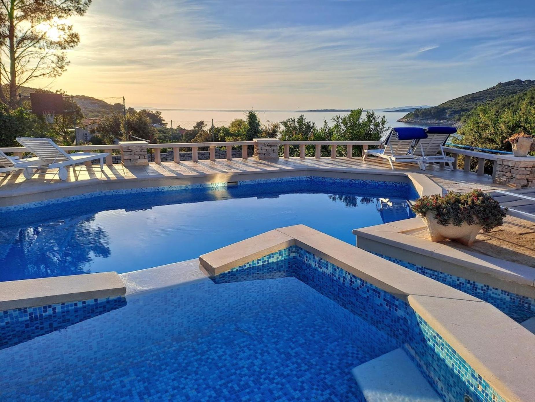 Villa Stone House Poplat Vela Luka Eksteriør bilde