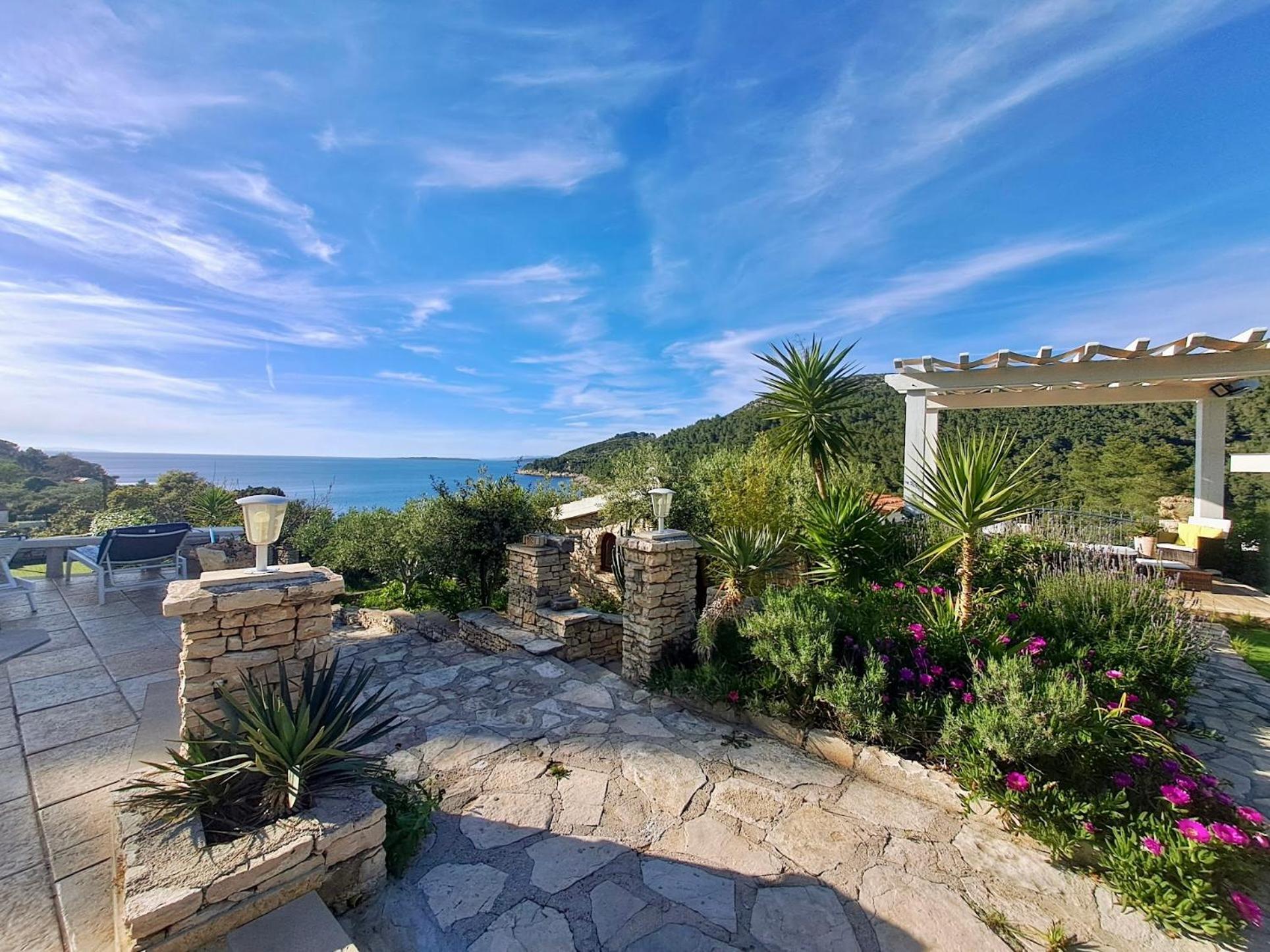 Villa Stone House Poplat Vela Luka Eksteriør bilde