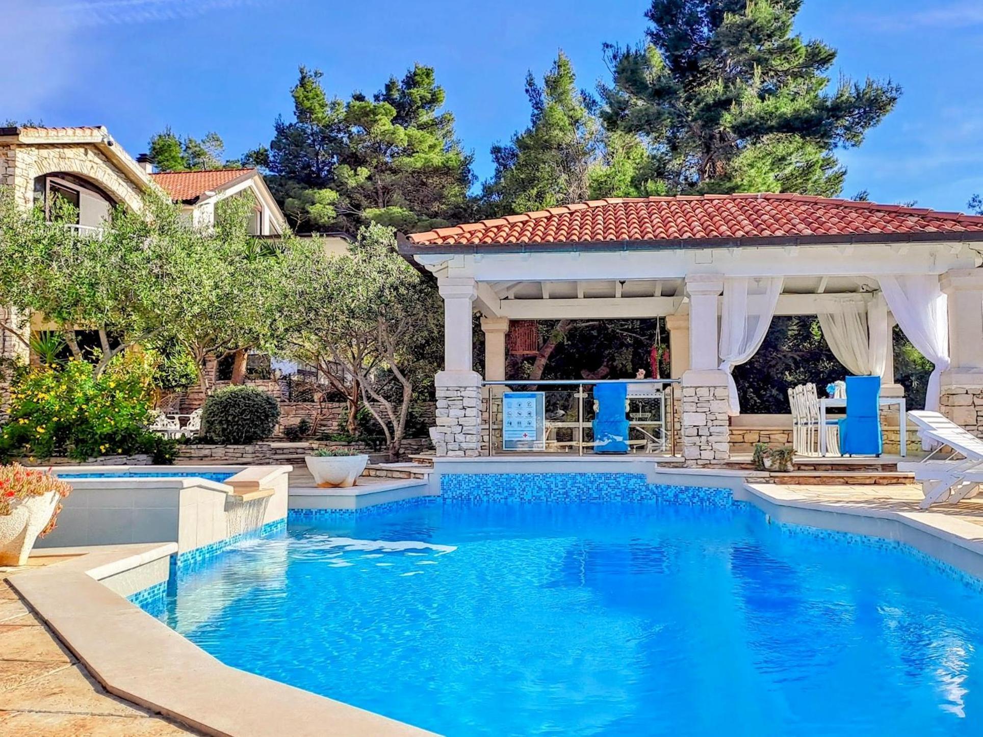 Villa Stone House Poplat Vela Luka Eksteriør bilde