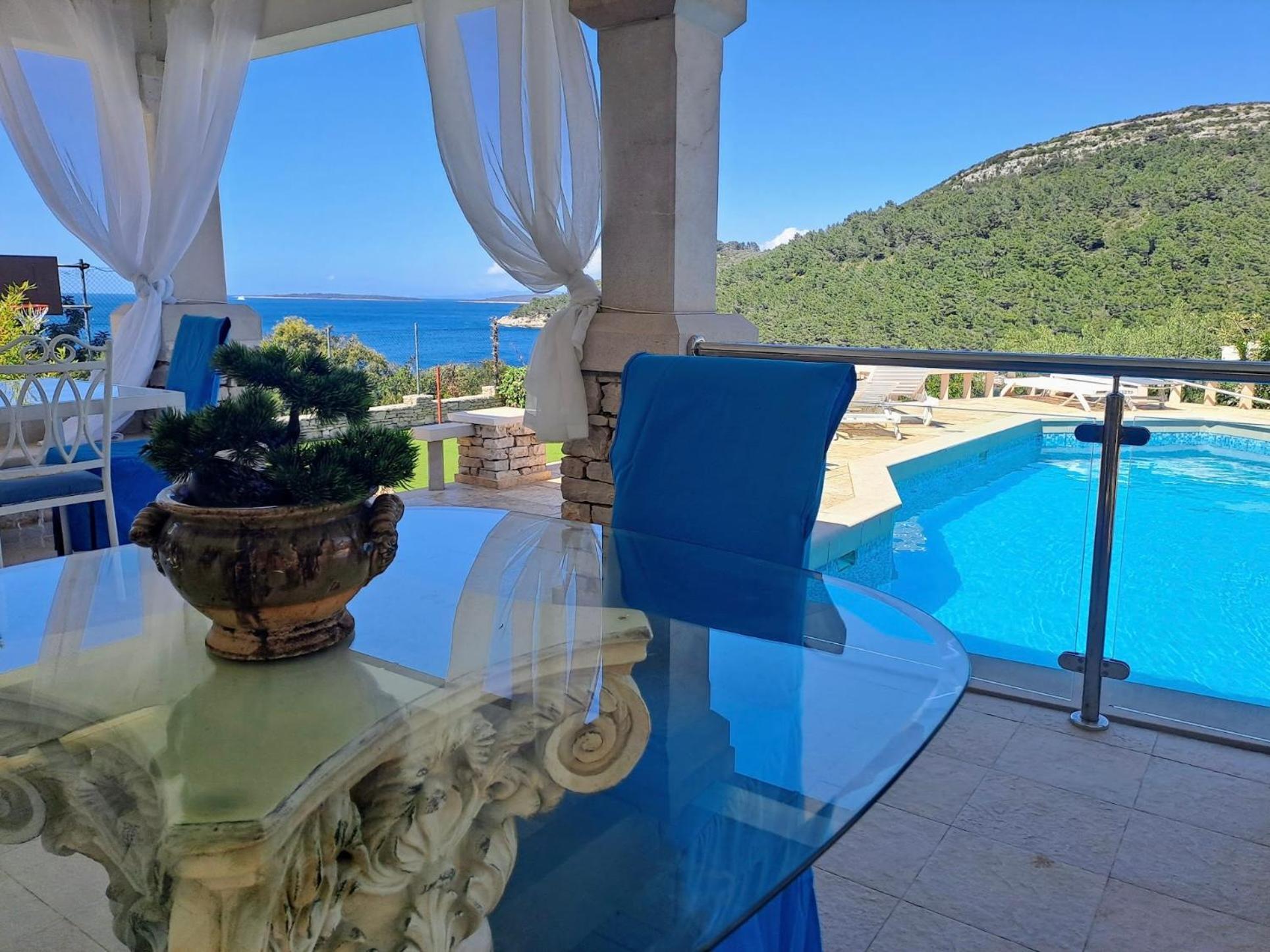 Villa Stone House Poplat Vela Luka Eksteriør bilde